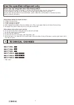 Предварительный просмотр 2 страницы Mitsubishi Electric MSZ-FT25VG-E1 Service Manual