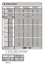 Предварительный просмотр 4 страницы Mitsubishi Electric MSZ-FT25VG-E1 Service Manual