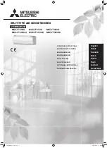 Mitsubishi Electric MSZ-FT25VG Operating Instructions Manual предпросмотр