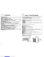 Предварительный просмотр 2 страницы Mitsubishi Electric MSZ-G09SV Operating Instructions Manual