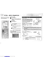 Предварительный просмотр 8 страницы Mitsubishi Electric MSZ-G09SV Operating Instructions Manual