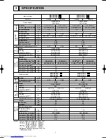 Предварительный просмотр 7 страницы Mitsubishi Electric MSZ-G09SV Service Manual