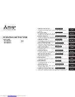 Mitsubishi Electric MSZ-GA22VA Operating Instructions Manual предпросмотр