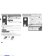 Preview for 20 page of Mitsubishi Electric MSZ-GA22VA Operating Instructions Manual