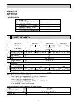 Предварительный просмотр 3 страницы Mitsubishi Electric MSZ-GC22VA Service Manual