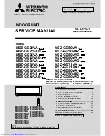 Предварительный просмотр 1 страницы Mitsubishi Electric MSZ-GE22VA-A1 Service Manual