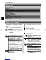 Предварительный просмотр 2 страницы Mitsubishi Electric MSZ-GE22VA Operating Instructions Manual