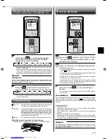 Предварительный просмотр 15 страницы Mitsubishi Electric MSZ-GE22VA Operating Instructions Manual