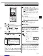 Предварительный просмотр 5 страницы Mitsubishi Electric MSZ-GE22VAD Operating Instructions Manual