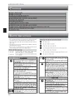 Preview for 2 page of Mitsubishi Electric MSZ-GE24NA Operating Instructions Manual