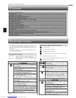 Предварительный просмотр 2 страницы Mitsubishi Electric MSZ-GE60VA Operating Instructions Manual