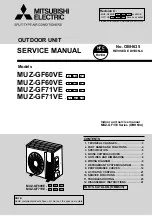 Mitsubishi Electric MSZ-GF-VE Series Service Manual предпросмотр