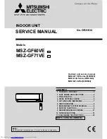 Предварительный просмотр 1 страницы Mitsubishi Electric MSZ-GF60VE Service Manual