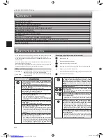 Предварительный просмотр 2 страницы Mitsubishi Electric MSZ-GL06NA Operating Instructions Manual