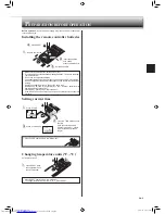 Предварительный просмотр 5 страницы Mitsubishi Electric MSZ-GL06NA Operating Instructions Manual