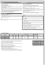 Предварительный просмотр 2 страницы Mitsubishi Electric MSZ-GL25VGD Installation Manual