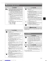 Предварительный просмотр 3 страницы Mitsubishi Electric MSZ-GL25VGD Operating Instructions Manual