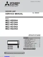 Mitsubishi Electric MSZ-HE09NA Service Manual preview