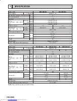 Предварительный просмотр 5 страницы Mitsubishi Electric MSZ-HE09NA Service Manual