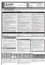 Mitsubishi Electric MSZ-HJ25 Installation Manual preview