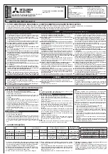 Preview for 29 page of Mitsubishi Electric MSZ-HJ25 Installation Manual