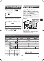 Предварительный просмотр 9 страницы Mitsubishi Electric MSZ-HJ25VA Operating Instructions Manual