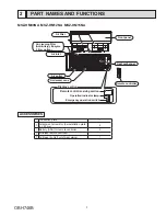 Предварительный просмотр 3 страницы Mitsubishi Electric MSZ-HM09NA-U1 Service Manual