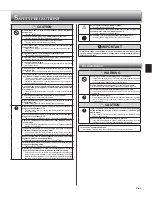 Предварительный просмотр 3 страницы Mitsubishi Electric MSZ-HM09NA Operating Instructions Manual