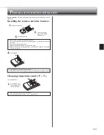 Предварительный просмотр 5 страницы Mitsubishi Electric MSZ-HM09NA Operating Instructions Manual