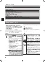 Предварительный просмотр 2 страницы Mitsubishi Electric MSZ-HM18NA Operating Instructions Manual