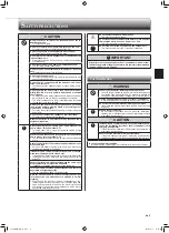 Предварительный просмотр 3 страницы Mitsubishi Electric MSZ-HM18NA Operating Instructions Manual