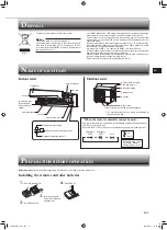 Предварительный просмотр 5 страницы Mitsubishi Electric MSZ-HR25VF Operating Instructions Manual