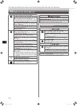 Предварительный просмотр 28 страницы Mitsubishi Electric MSZ-HR25VF Operating Instructions Manual