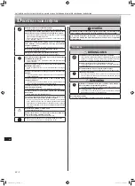 Предварительный просмотр 124 страницы Mitsubishi Electric MSZ-HR25VF Operating Instructions Manual