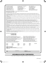 Предварительный просмотр 148 страницы Mitsubishi Electric MSZ-HR25VF Operating Instructions Manual