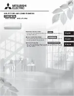 Mitsubishi Electric MSZ-JP09WA Operating Instructions Manual preview