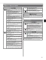 Предварительный просмотр 3 страницы Mitsubishi Electric MSZ-JP09WA Operating Instructions Manual