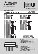 Предварительный просмотр 1 страницы Mitsubishi Electric MSZ-LN18VG2B Service Manual