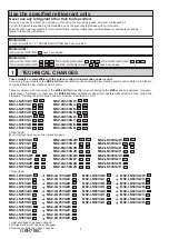 Предварительный просмотр 2 страницы Mitsubishi Electric MSZ-LN18VG2B Service Manual