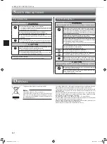 Предварительный просмотр 4 страницы Mitsubishi Electric MSZ-LN25VGB Operating Instructions Manual