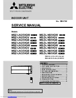 Mitsubishi Electric MSZ-LN25VGB Service Manual предпросмотр