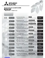 Предварительный просмотр 1 страницы Mitsubishi Electric MSZ-SF15VA Operating Instructions Manual