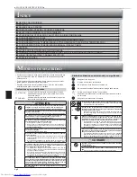 Предварительный просмотр 42 страницы Mitsubishi Electric MSZ-SF15VA Operating Instructions Manual