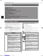 Preview for 2 page of Mitsubishi Electric MSZ-SF25VE Operating Instructions Manual