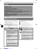 Preview for 42 page of Mitsubishi Electric MSZ-SF25VE Operating Instructions Manual