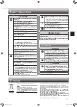 Предварительный просмотр 3 страницы Mitsubishi Electric MSZ-SF25VE2 Operating Instructions Manual