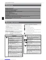 Предварительный просмотр 2 страницы Mitsubishi Electric MSZ-SGH09VA Operating Instructions Manual