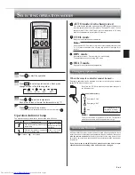 Предварительный просмотр 5 страницы Mitsubishi Electric MSZ-SGH09VA Operating Instructions Manual