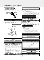 Предварительный просмотр 50 страницы Mitsubishi Electric MSZ-WG18VA-H1 Operating And Installing Instructions