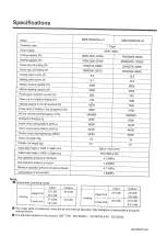 Предварительный просмотр 27 страницы Mitsubishi Electric MSZ-WG20VA-H1 Operating And Installing Instructions